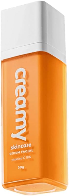 Kit Creamy Skincare Vitamina C Tranexâmico Hidratante Calming Cream Protetor Facial FPS60 (4 produtos)