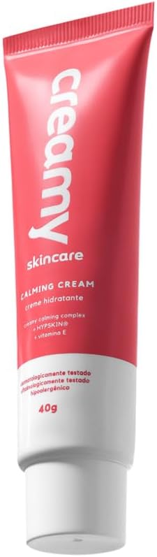 Kit Creamy Skincare Vitamina C Tranexâmico Hidratante Calming Cream Protetor Facial FPS60 (4 produtos)
