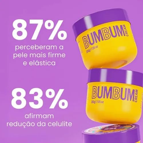 Kit Bumbum Cream e Esfrega, Cuidado Corporal, Creme Antiscelulite e Esfoliante Corporal, 200g Cada, 2 x 200g, combo, do mercado, Beleza Brasileira.
