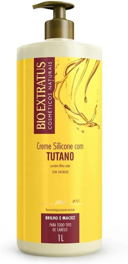 Kit Bio Extratus Tutano (1L) Shampoo, Condicionador e Creme de Silicone