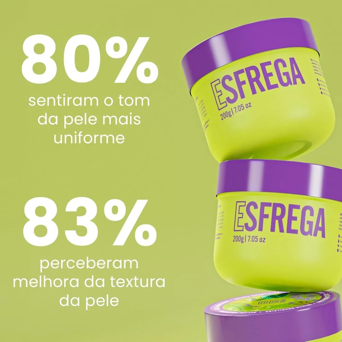 Kit Bumbum Cream e Esfrega, Cuidado Corporal, Creme Antiscelulite e Esfoliante Corporal, 200g Cada, 2 x 200g, combo, do mercado, Beleza Brasileira.