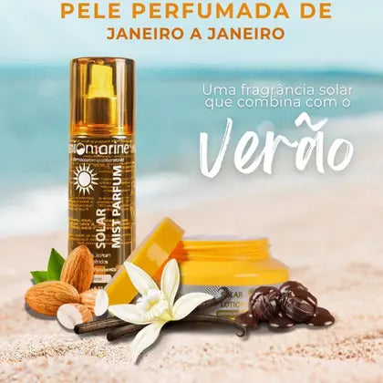 Kit Body Splash + Creme Hidratante Solar Mist Biomarie - BIOMARINE