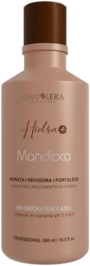 Kit Home Care Mandioca Grankéra, Shampoo 500ml, Condicionador 500ml, Máscara Capilar 300g