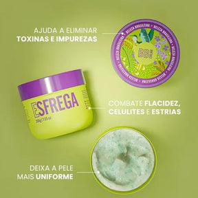 Kit Bumbum Cream e Esfrega, Cuidado Corporal, Creme Antiscelulite e Esfoliante Corporal, 200g Cada, 2 x 200g, combo, do mercado, Beleza Brasileira.