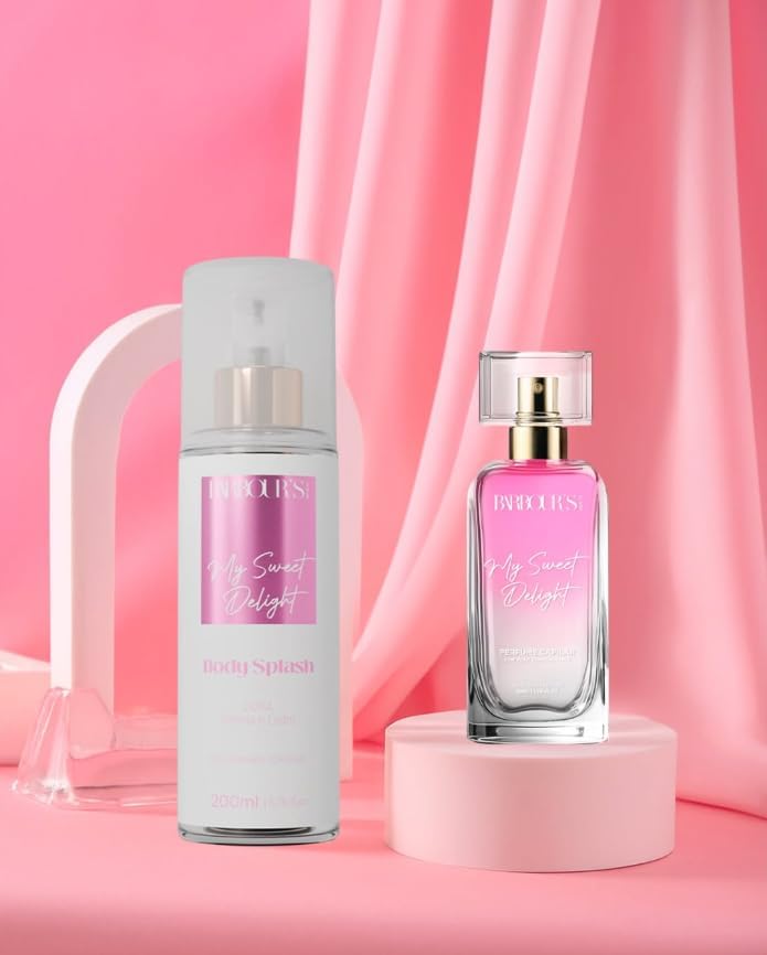 Kit Barbour's Beauty Delight, Body Splash 200ml + Perfume para Cabelo 50ml