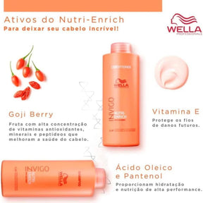 KIT WELLA INVIGO NUTRI-ENRICH SH 1L + COND 1L