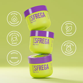 Kit Bumbum Cream e Esfrega, Cuidado Corporal, Creme Antiscelulite e Esfoliante Corporal, 200g Cada, 2 x 200g, combo, do mercado, Beleza Brasileira.