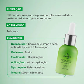 Sabonete Facial + Serum + Tonico + Protetor Solar FPS70 - Tratamento Skincare Antiacne Completo - BIOAGE