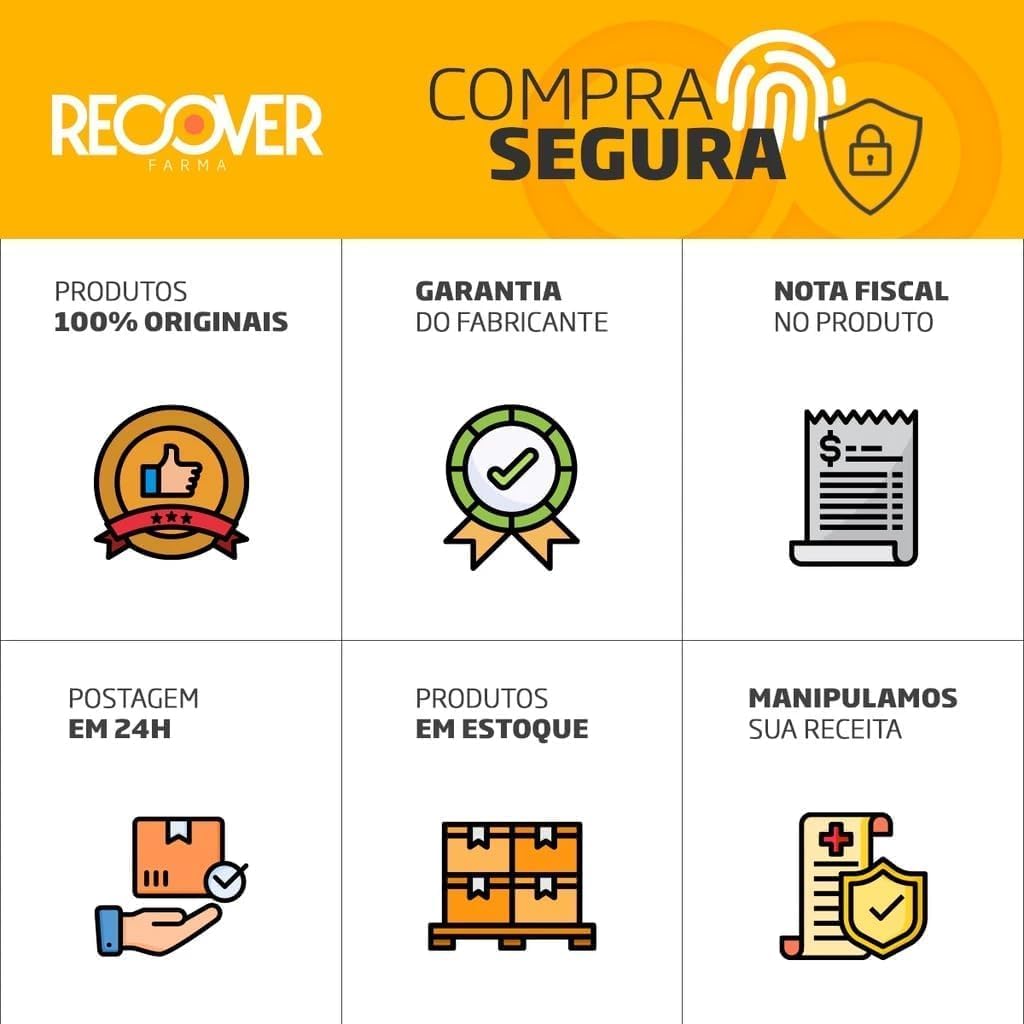 Kit Skincare Anti-Aging: Sérum Peles Maduras + Creme Vitamina C com Ácido Hialurônico + Sabonete com Ácido Glicólico + Protetor solar Anti-aging - Recover Farma