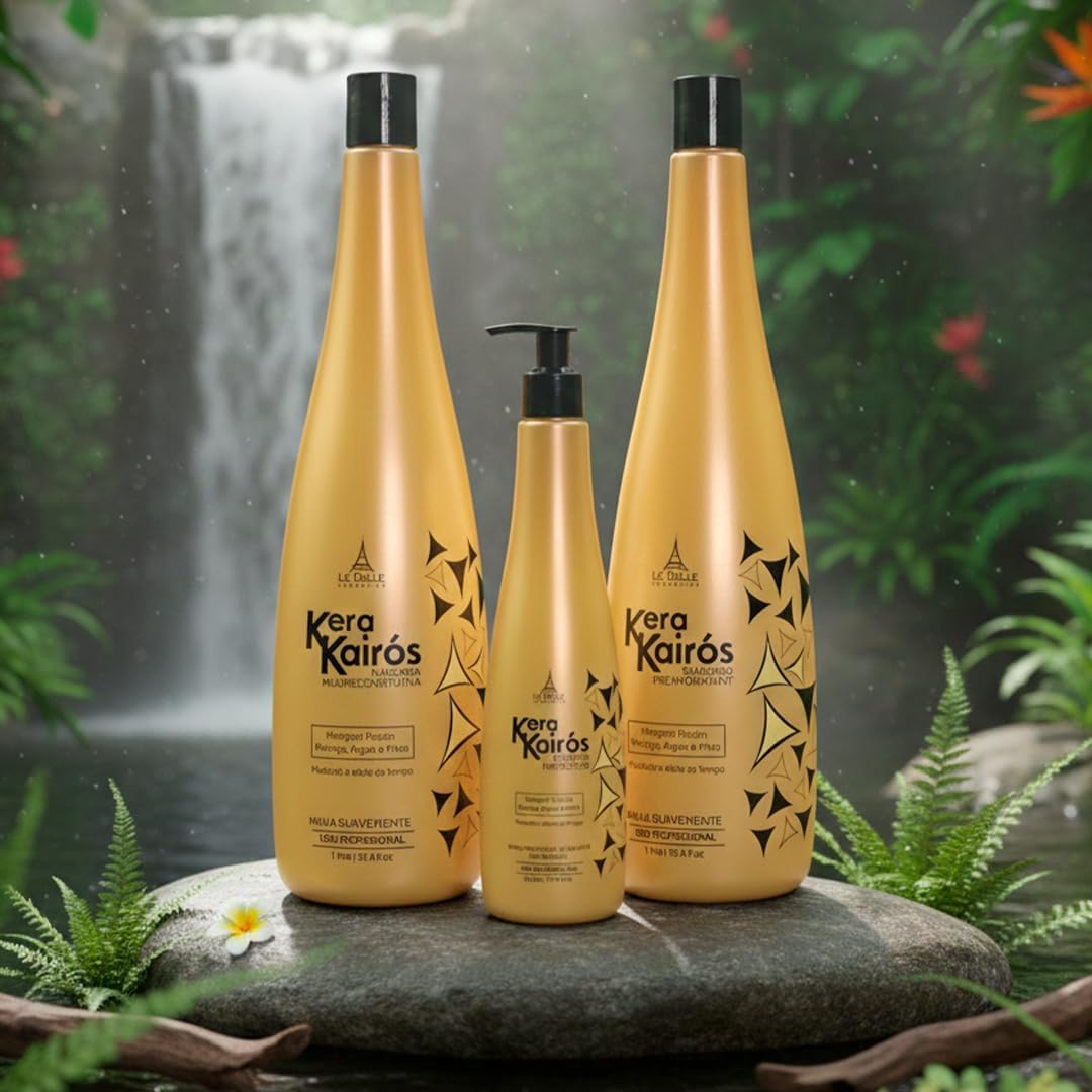 Kit Tratamento Capilar Kera Kairós Cauterização Profissional