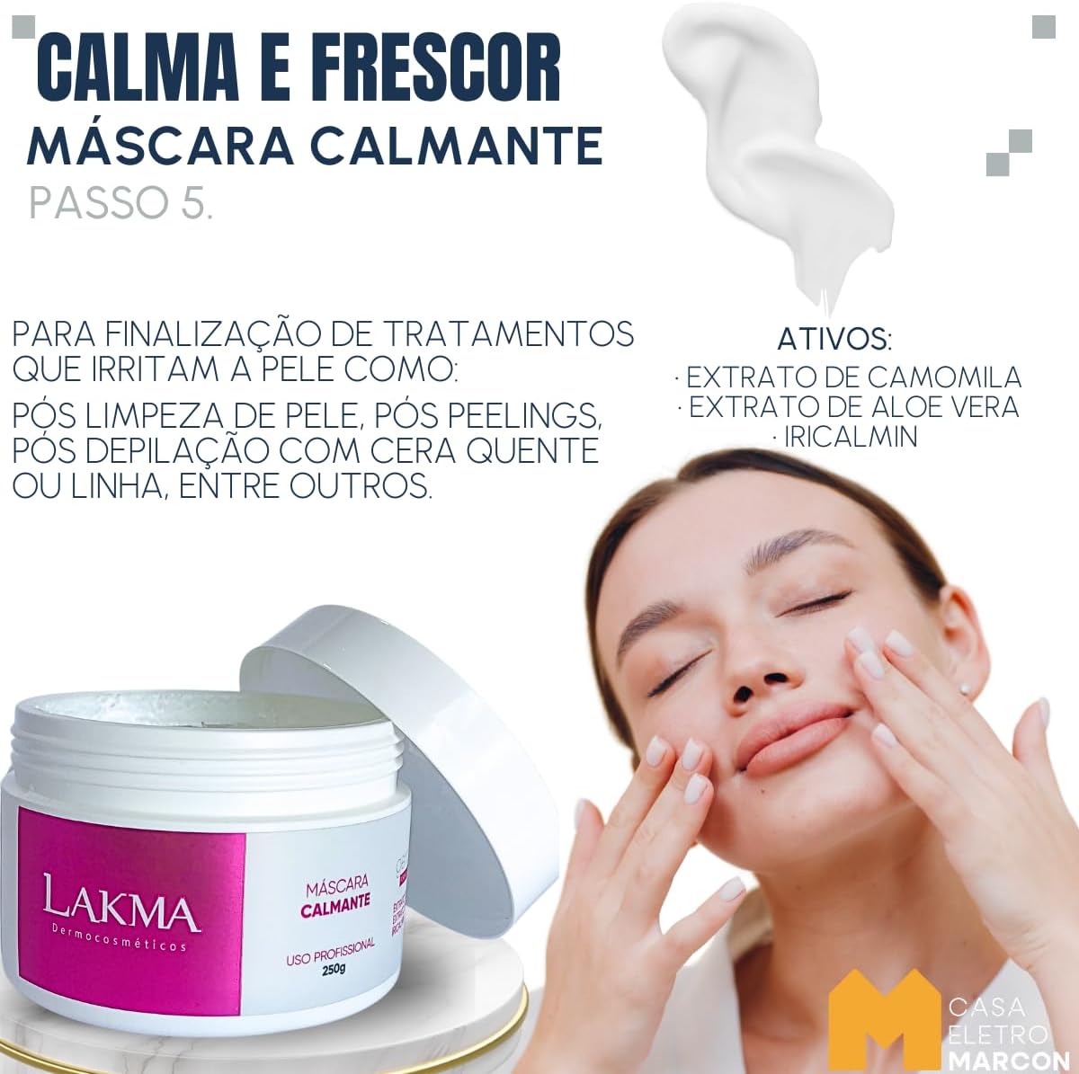 Kit Limpeza de Pele Lakma (5 itens)