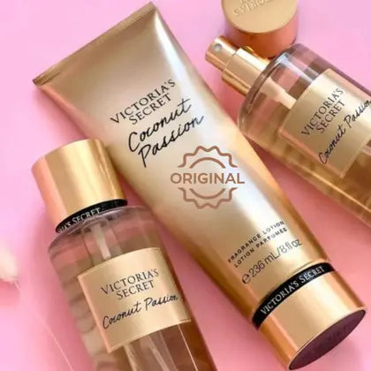 Kit Body Splash + Creme Victoria's Secret Coconut Passion Feminino 236ml+250ml - Victória's Secret