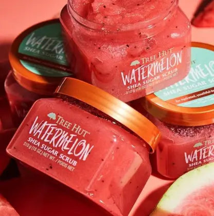 Esfoliante Corporal, Melancia, Shea Sugar Scrub, 510g, Tree Hut